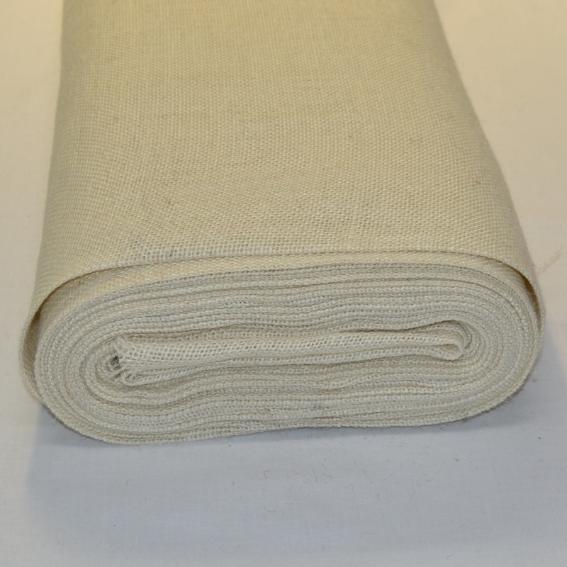 SÄKKIKANGAS, luonnonvalkoinen