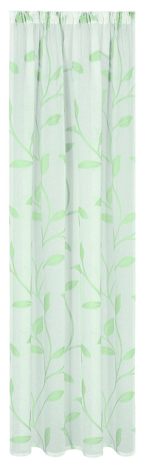 VALMISVERHO, lehtikuosi vaalean vihreällä