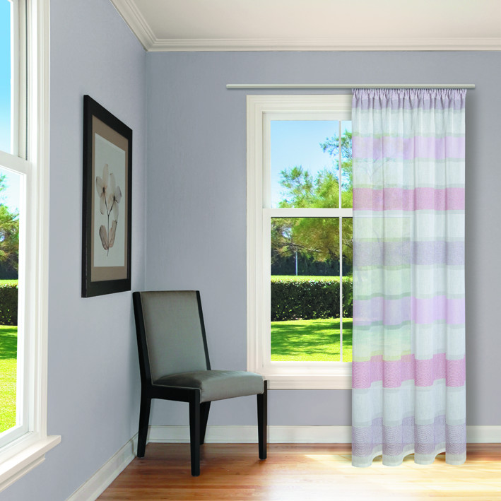 VALMISVERHO, leveä vaakaraita punasävyinen - Image 2