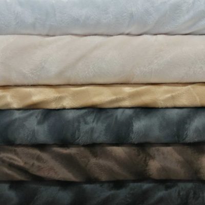 kepparikangas, Keinoturkis, velboa: valkoinen, harmaa, musta.