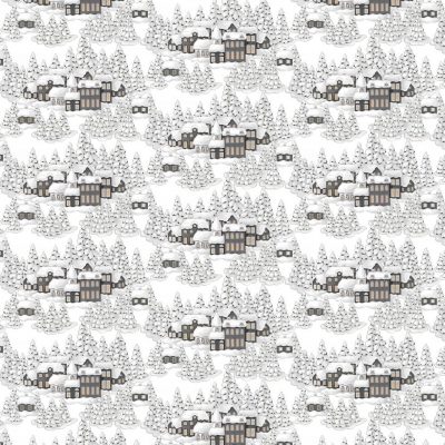 valotaulukangas, Joulukangas, mökkikylä