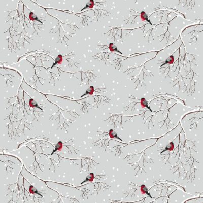 punatulkkukangas, Punatulkut joulukukangas