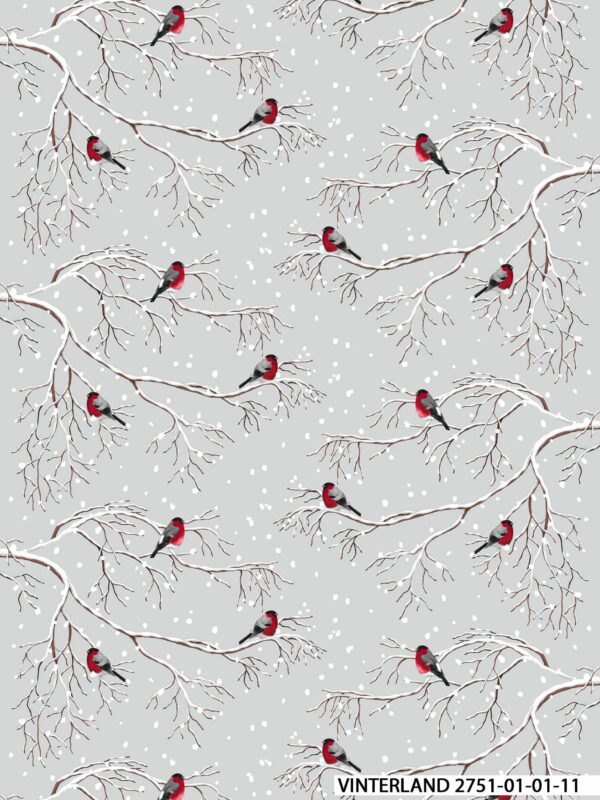 punatulkkukangas, Punatulkut joulukukangas