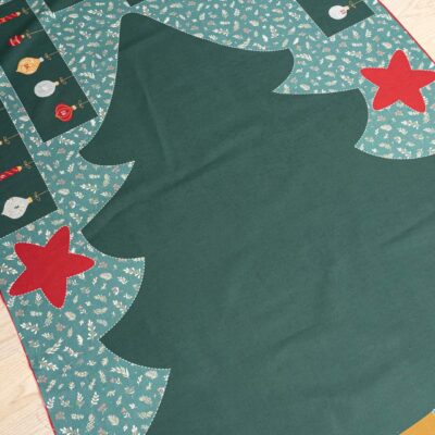 joulukalenterin ompelu